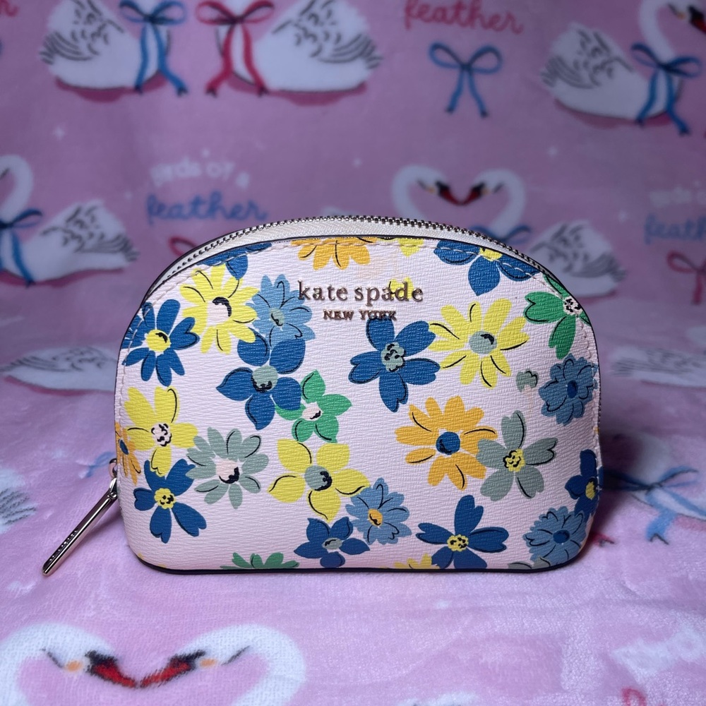 Kate Spade Multicolor Floral Pouch